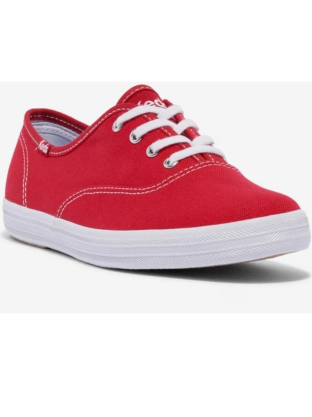 Keds Champion Originals Lace-Up Classic Sneaker Red Women Size 9.5 EU 40.5